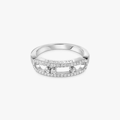 [GALE] Baby Move Gold Diamond Pave_ Ring