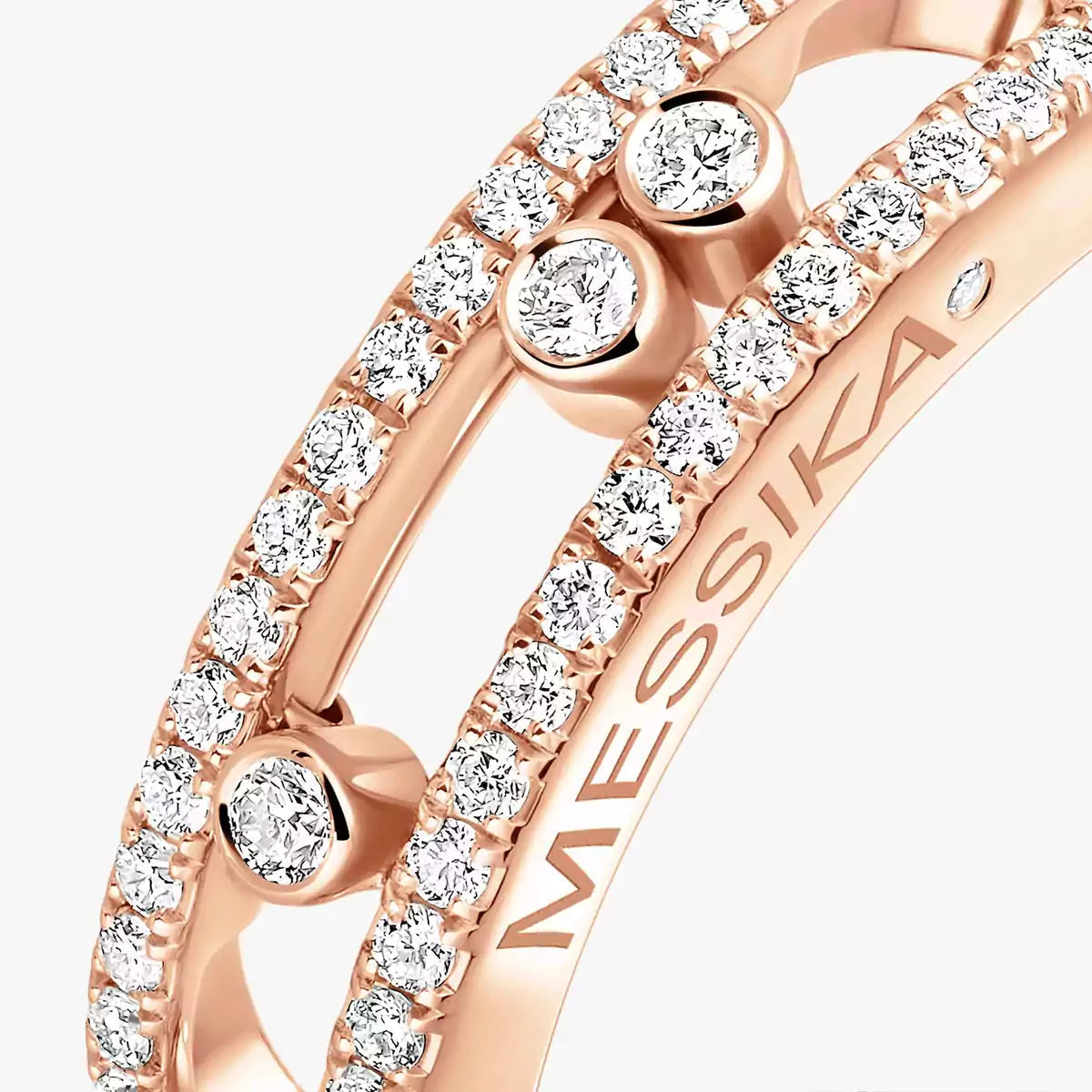 [GALE] Baby Move Gold Diamond Pave_ Ring
