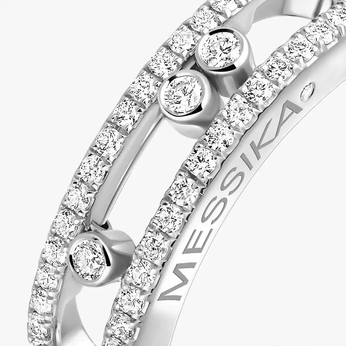 [GALE] Baby Move Gold Diamond Pave_ Ring