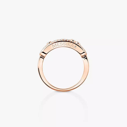 [GALE] Baby Move Gold Diamond Pave_ Ring