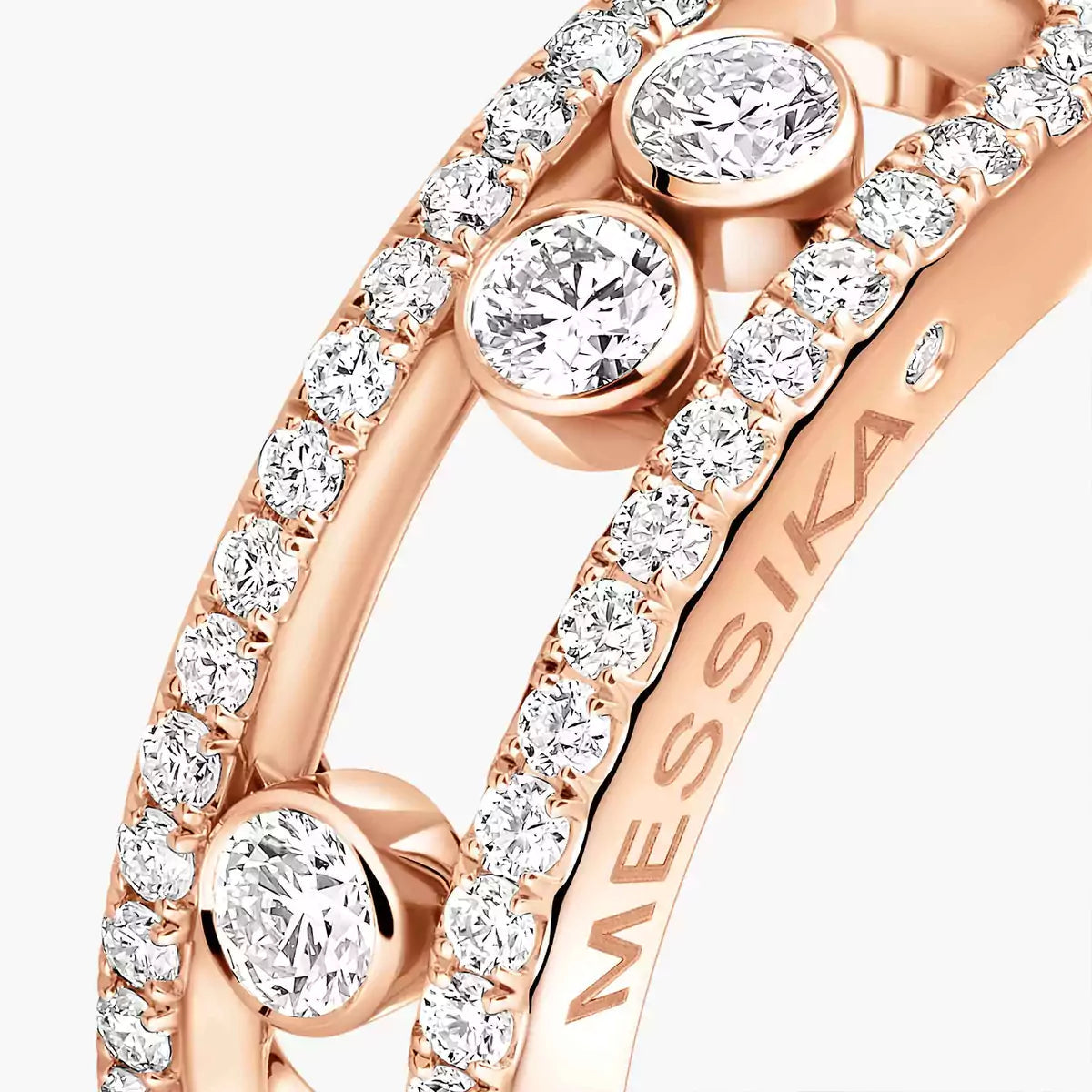 [GALE] Move Gold Diamond Pave_ Ring