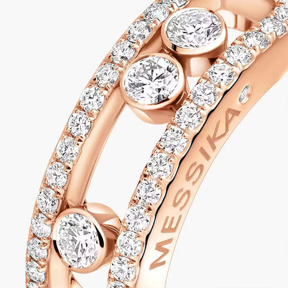 [GALE] Move Gold Diamond Pave_ Ring