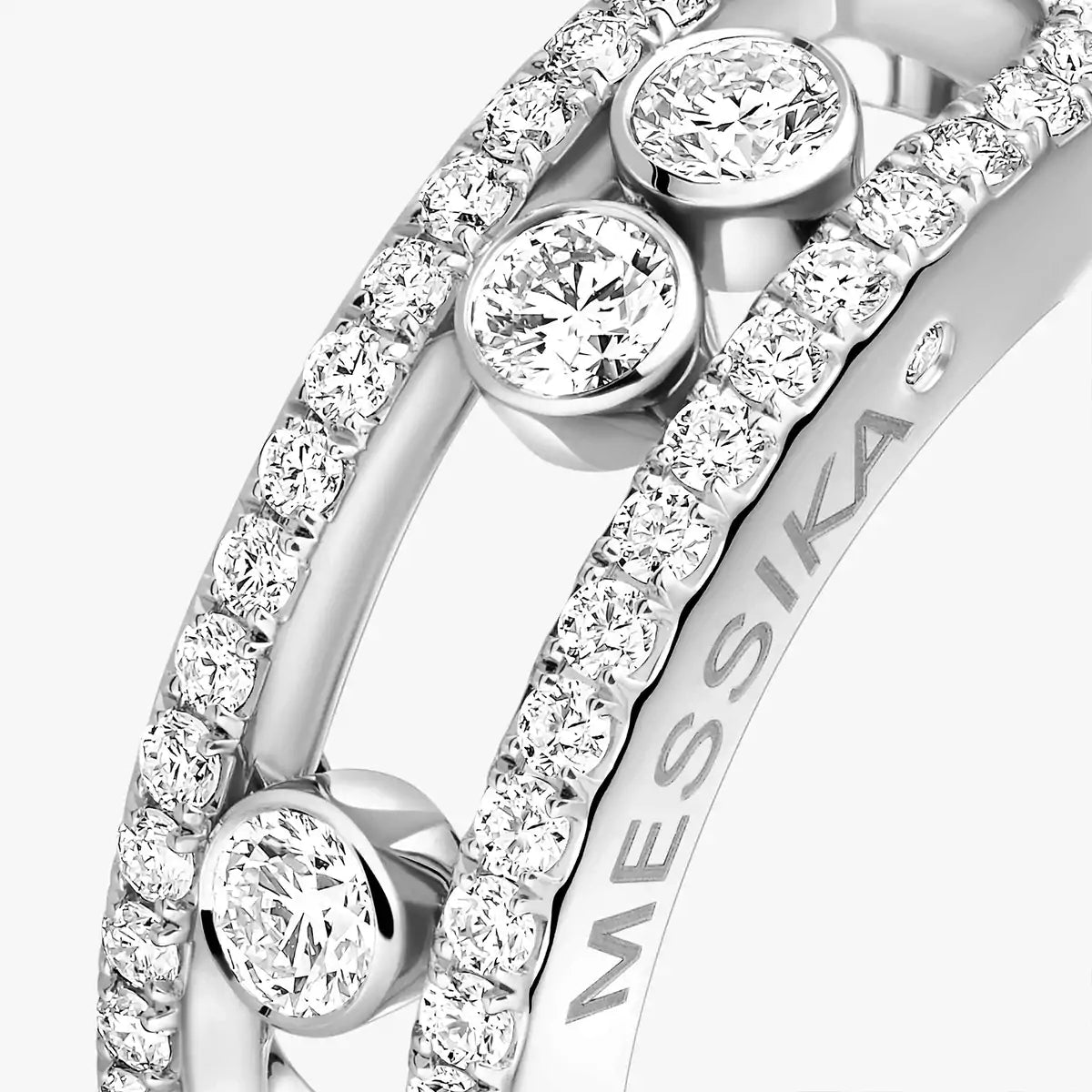 [GALE] Move Gold Diamond Pave_ Ring