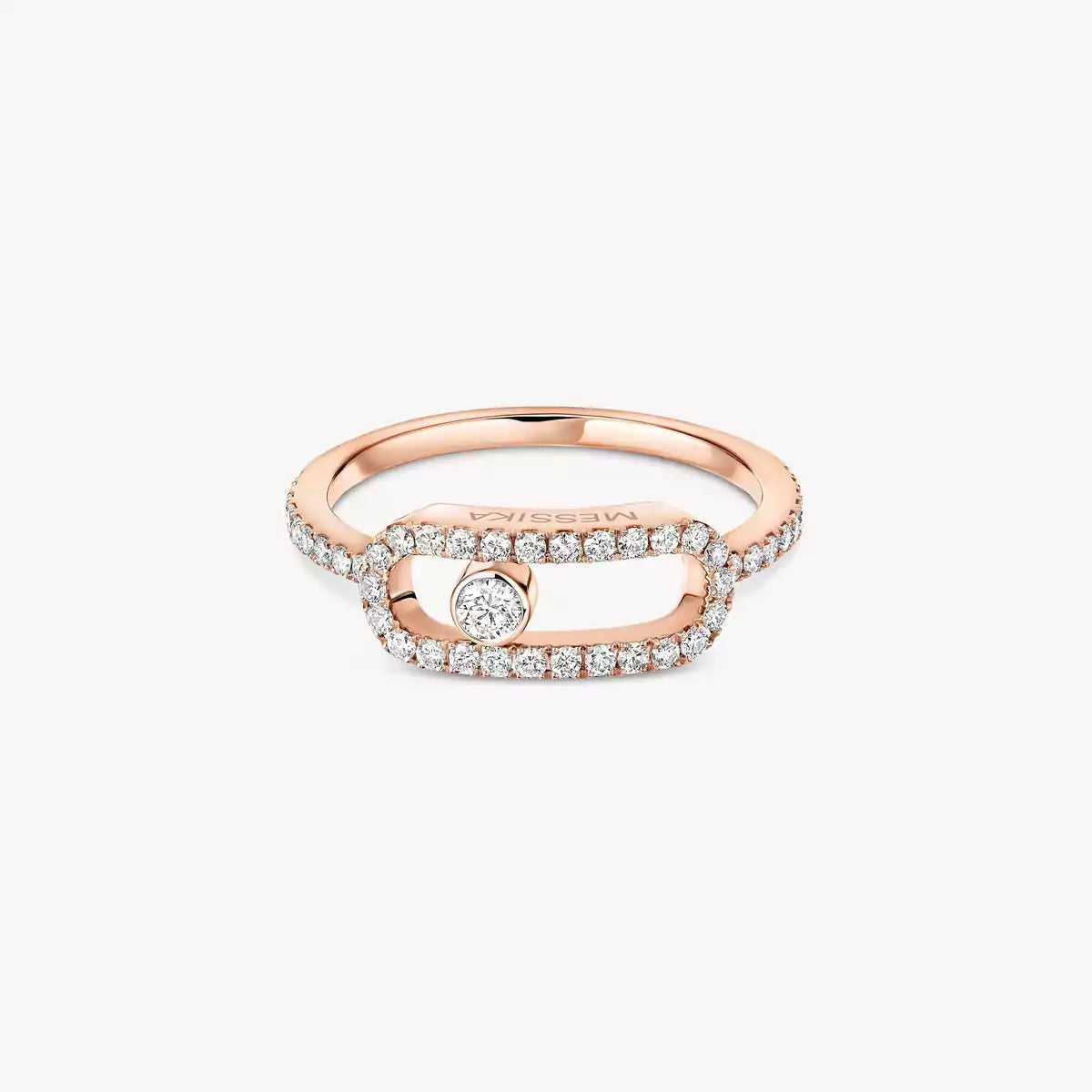 [GALE]Move Uno Diamond Ring in Gold