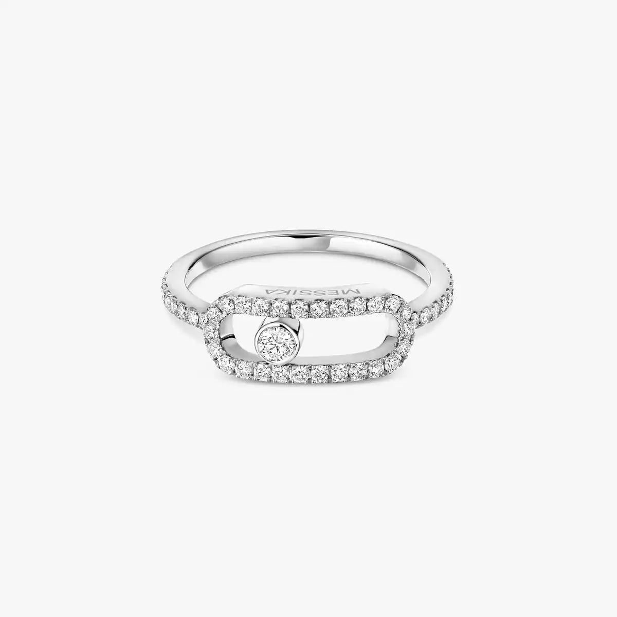 [GALE]Move Uno Diamond Ring in Gold