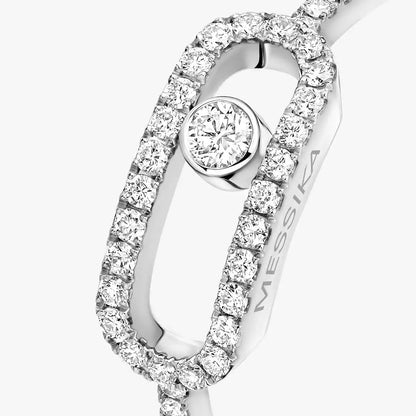 [GALE]Move Uno Diamond Ring in Gold
