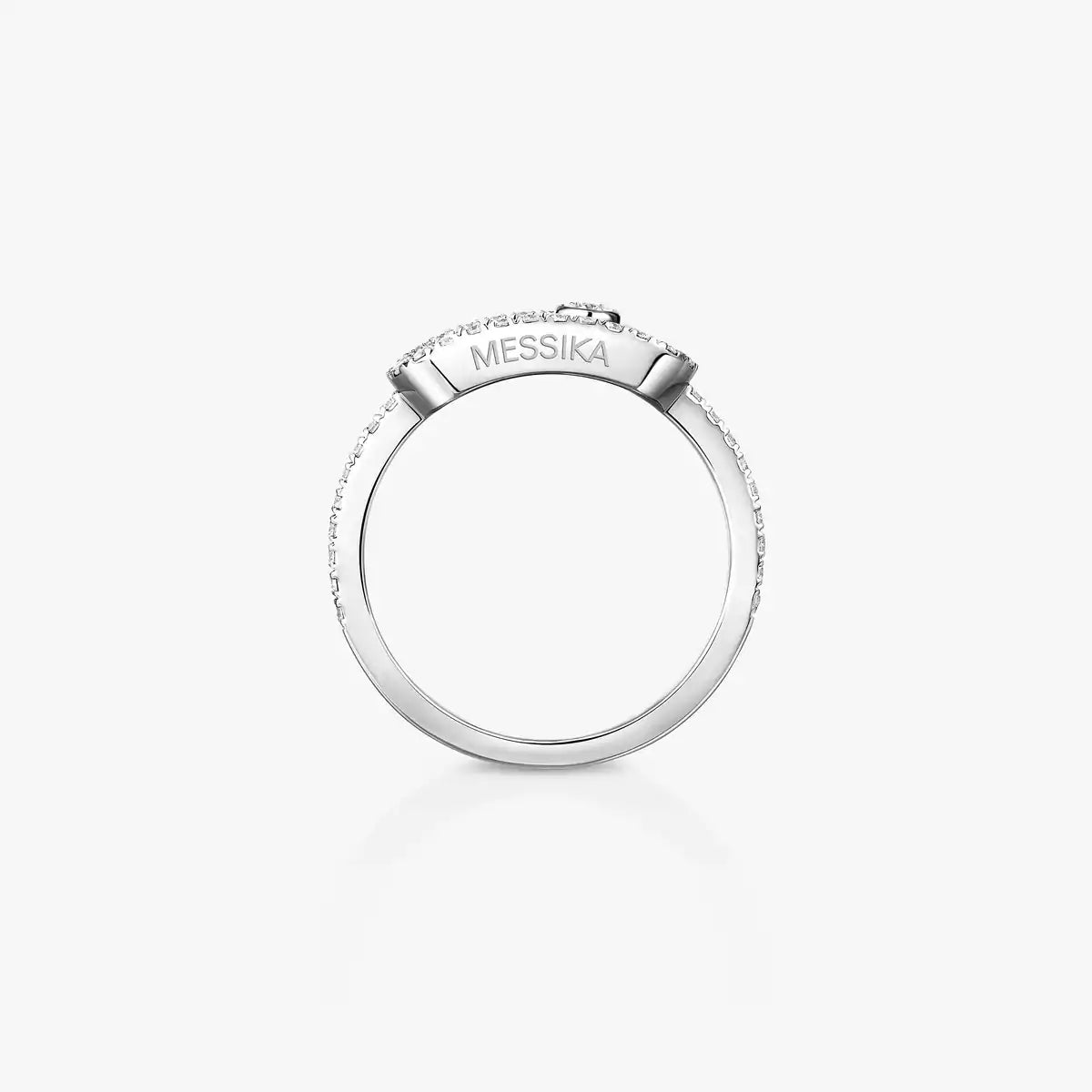 [GALE]Move Uno Diamond Ring in Gold
