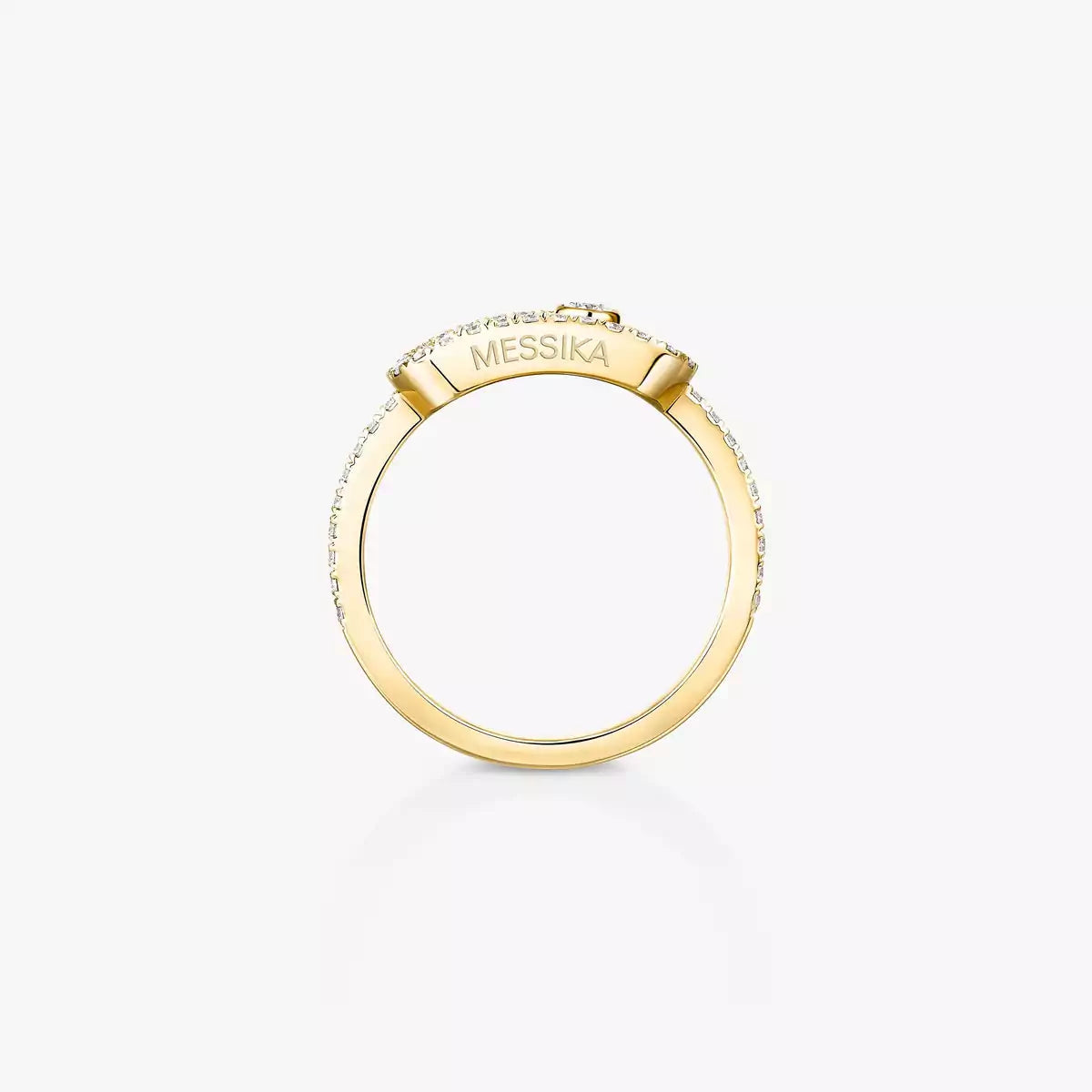 [GALE]Move Uno Diamond Ring in Gold