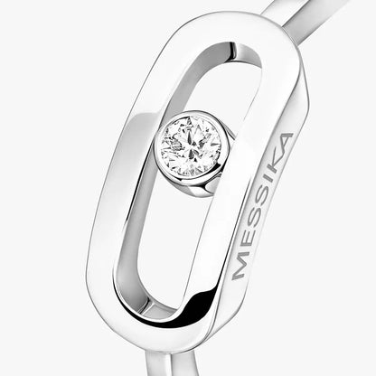[GALE]Move Uno Diamond Ring in Gold
