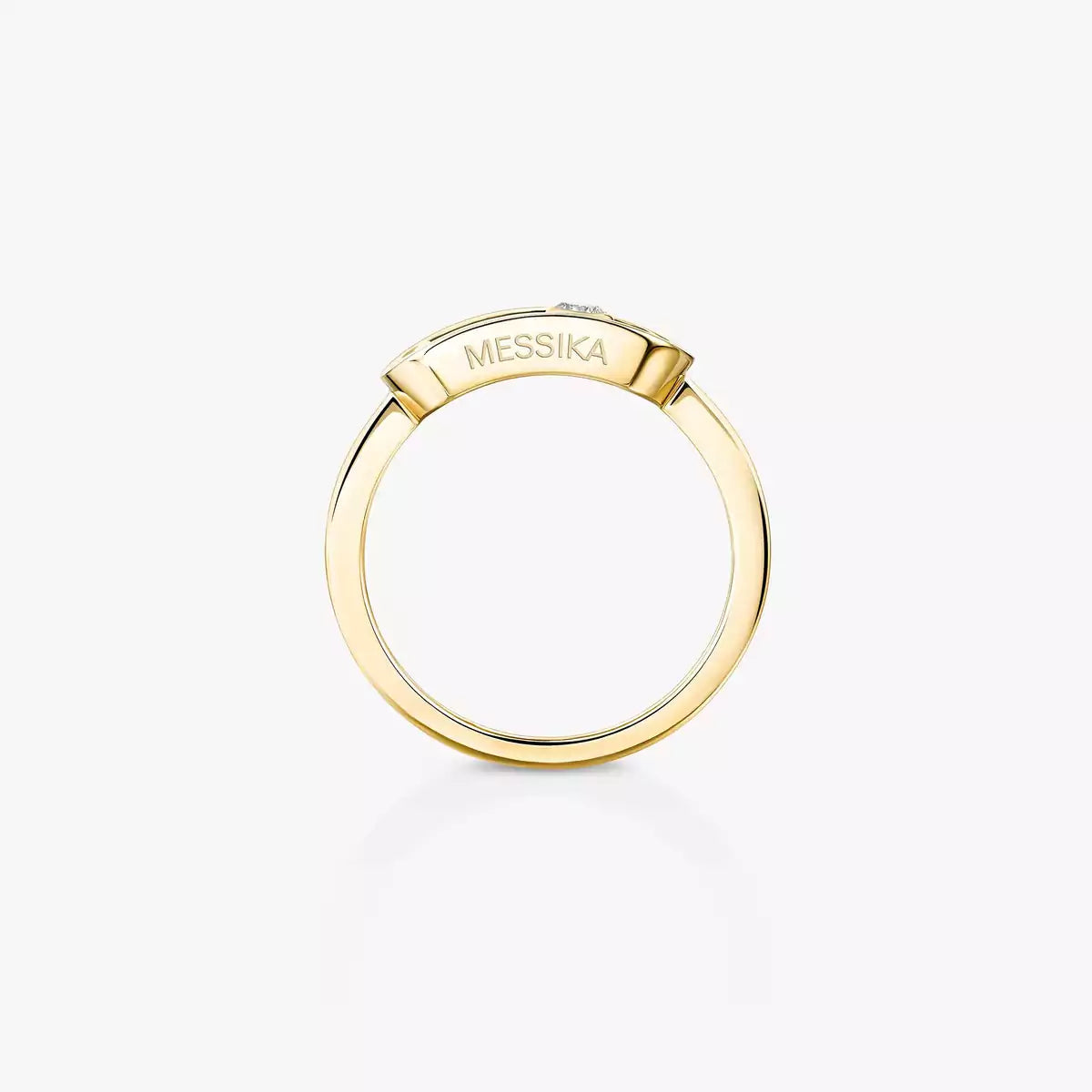 [GALE]Move Uno Diamond Ring in Gold