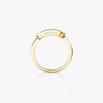 [GALE]Move Uno Diamond Ring in Gold