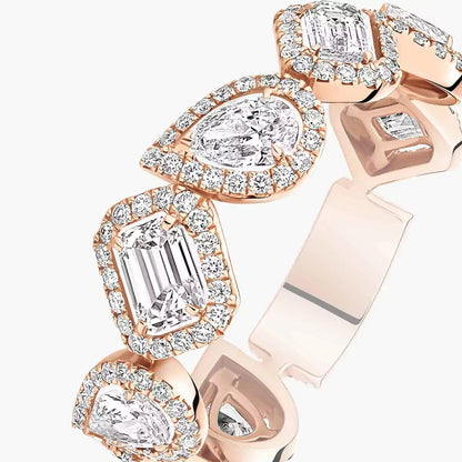 [GALE]Diamond Wedding Ring My Twin