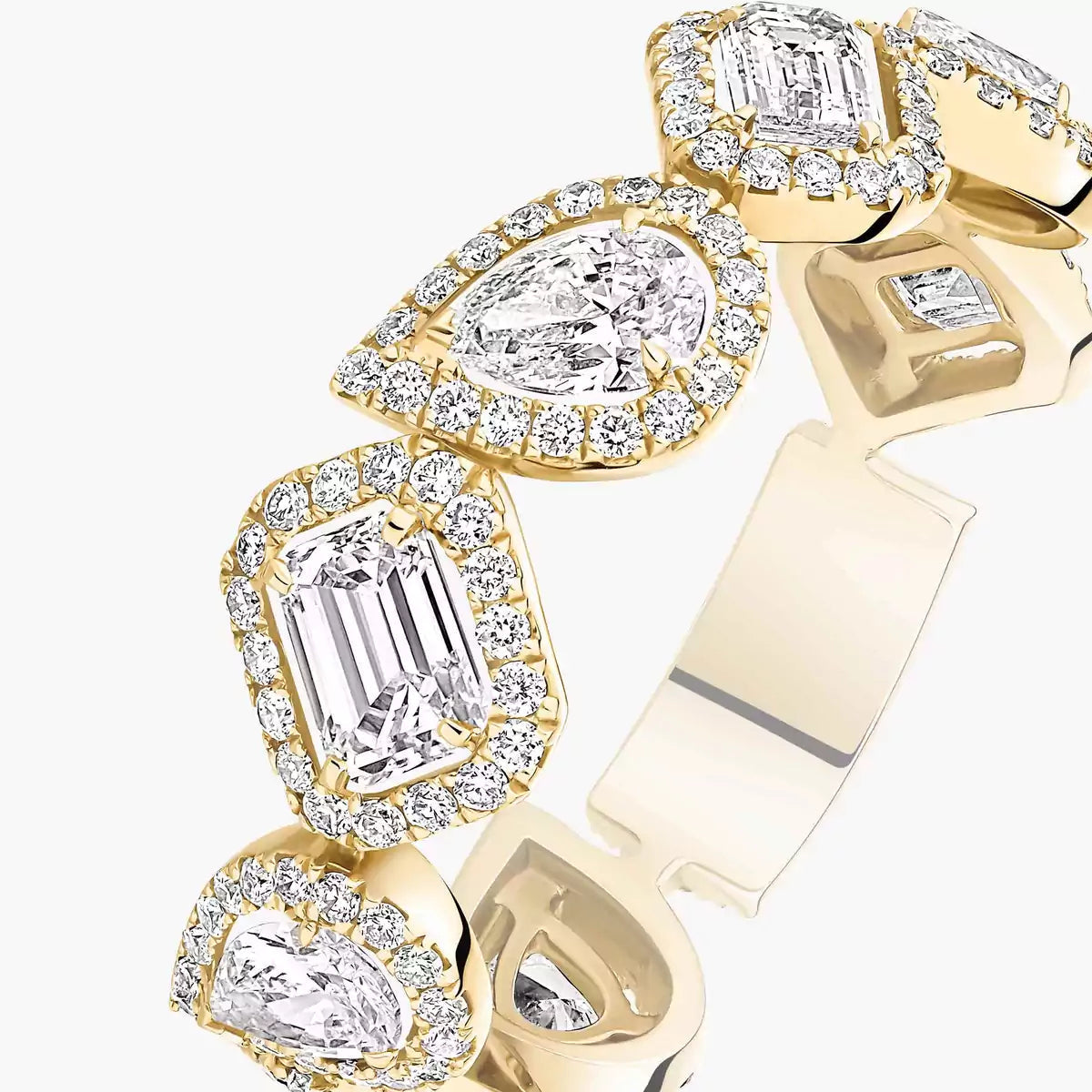 [GALE]Diamond Wedding Ring My Twin
