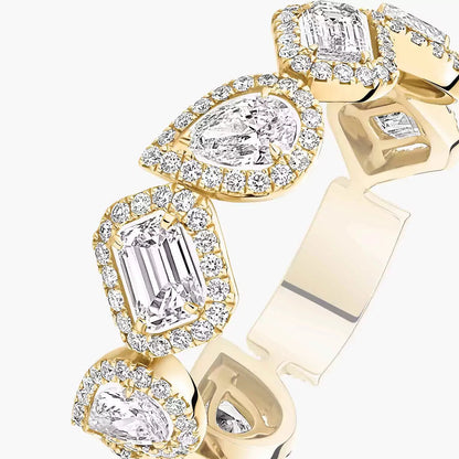 [GALE]Diamond Wedding Ring My Twin