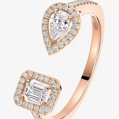 [GALE]My Twin Toi Gold Diamond Ring
