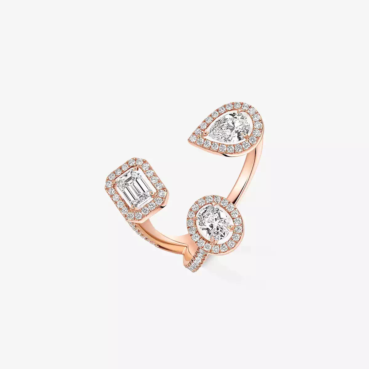 [[GALE] Diamond Ring 0,25ct My Twin Trilogy