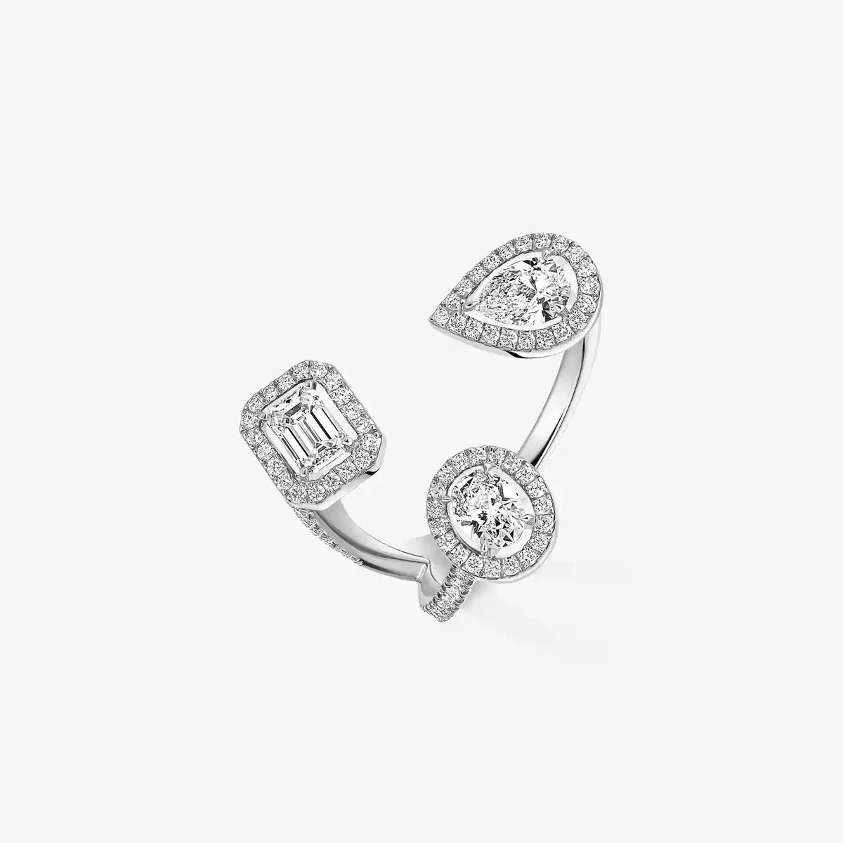 [[GALE] Diamond Ring 0,25ct My Twin Trilogy