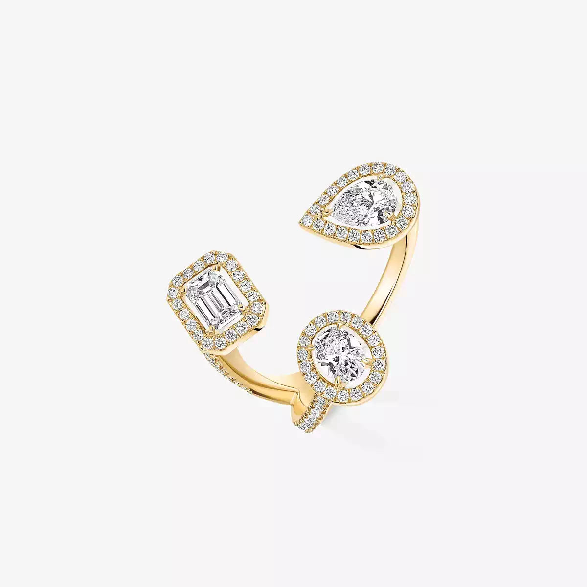 [[GALE] Diamond Ring 0,25ct My Twin Trilogy