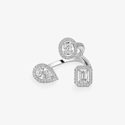 [[GALE] Diamond Ring 0,25ct My Twin Trilogy