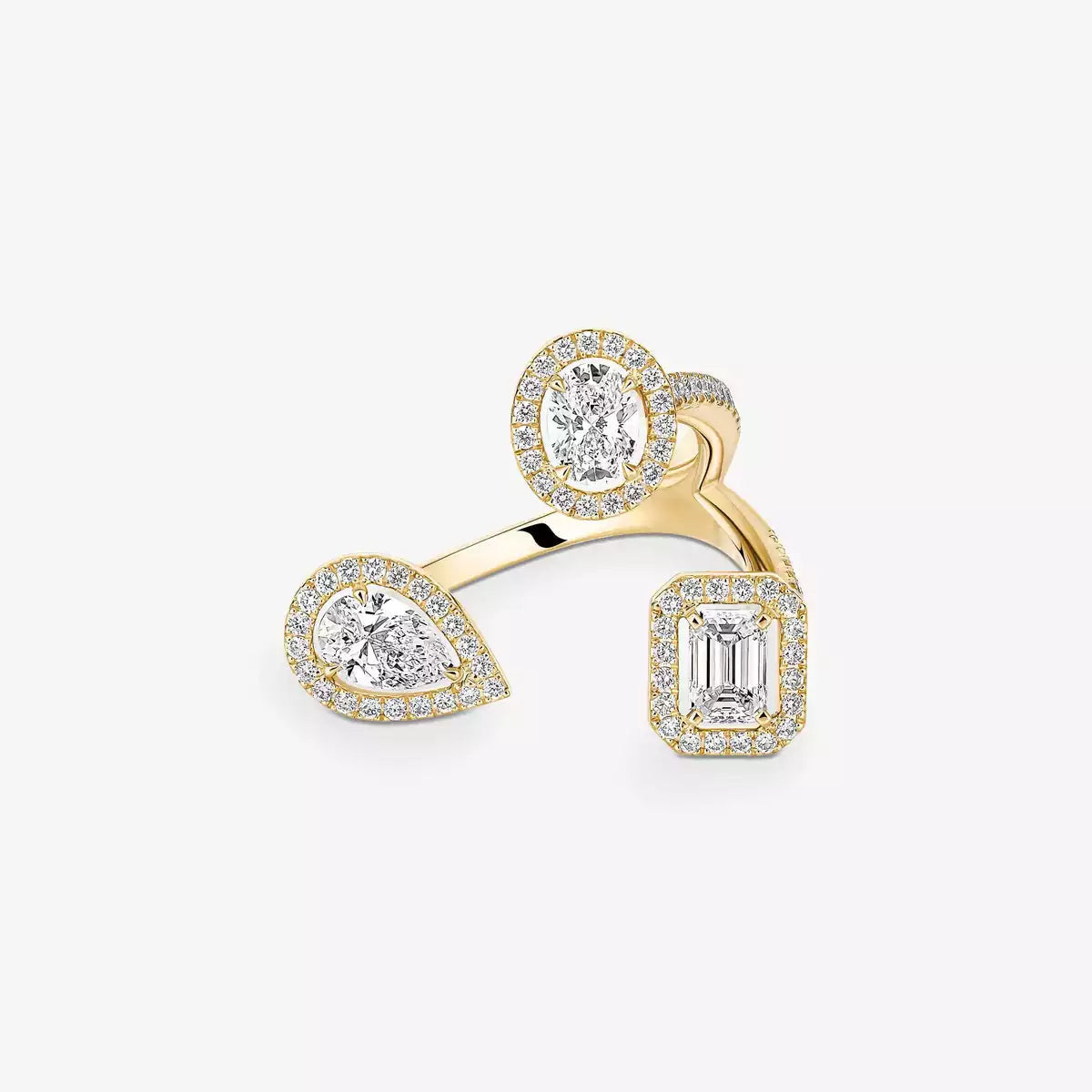 [[GALE] Diamond Ring 0,25ct My Twin Trilogy