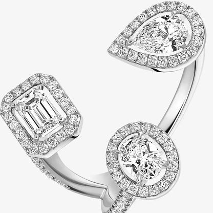 [[GALE] Diamond Ring 0,25ct My Twin Trilogy