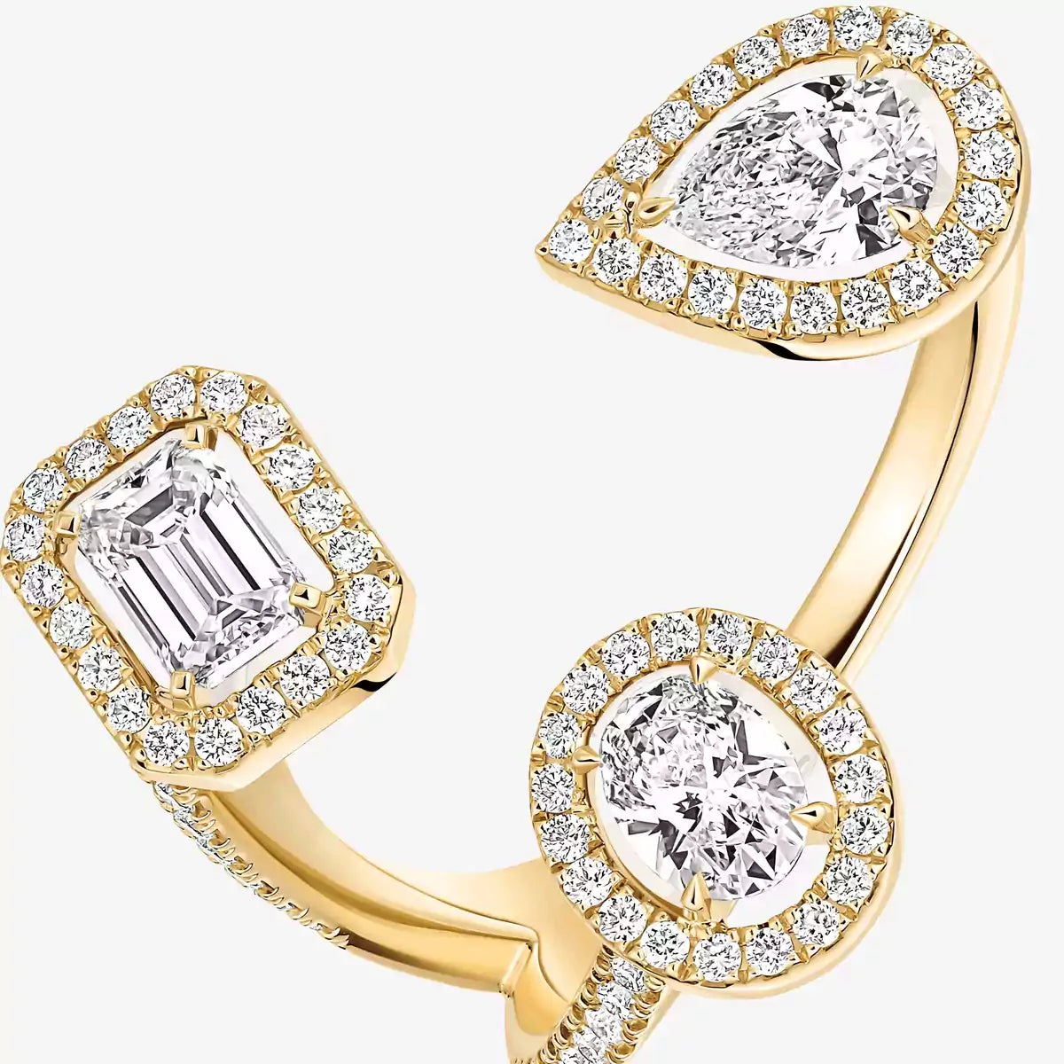 [[GALE] Diamond Ring 0,25ct My Twin Trilogy