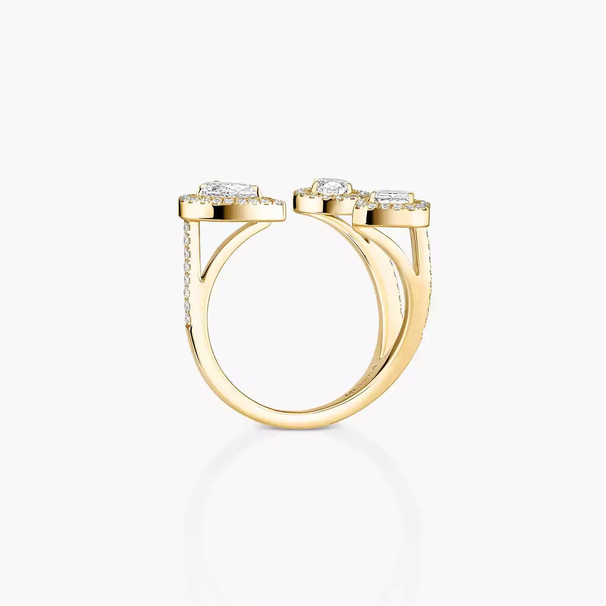 [[GALE] Diamond Ring 0,25ct My Twin Trilogy