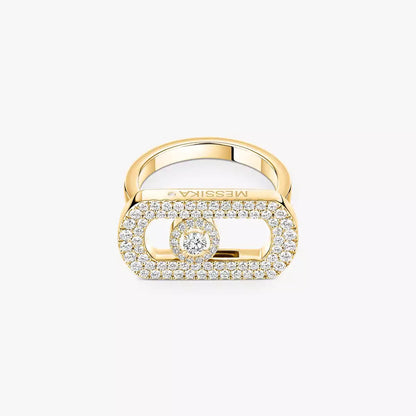 [GALE]So Move Pave_-Set Diamond Ring
