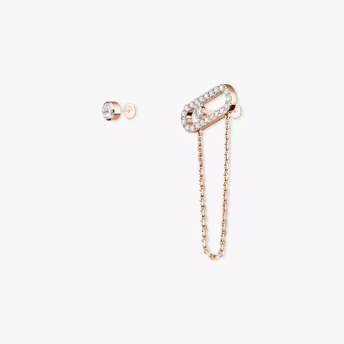 [GALE]Move Uno Diamond Earrings