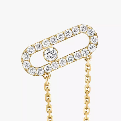 [GALE]Move Uno Diamond Earrings
