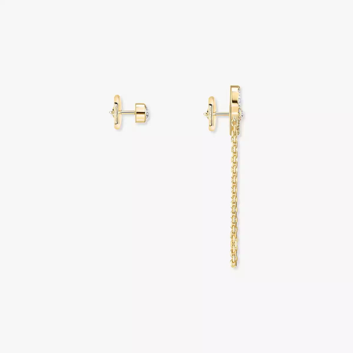 [GALE]Move Uno Diamond Earrings