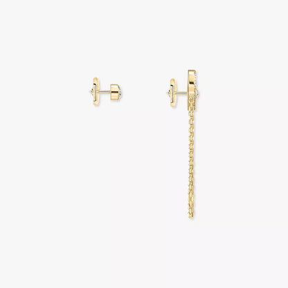 [GALE]Move Uno Diamond Earrings