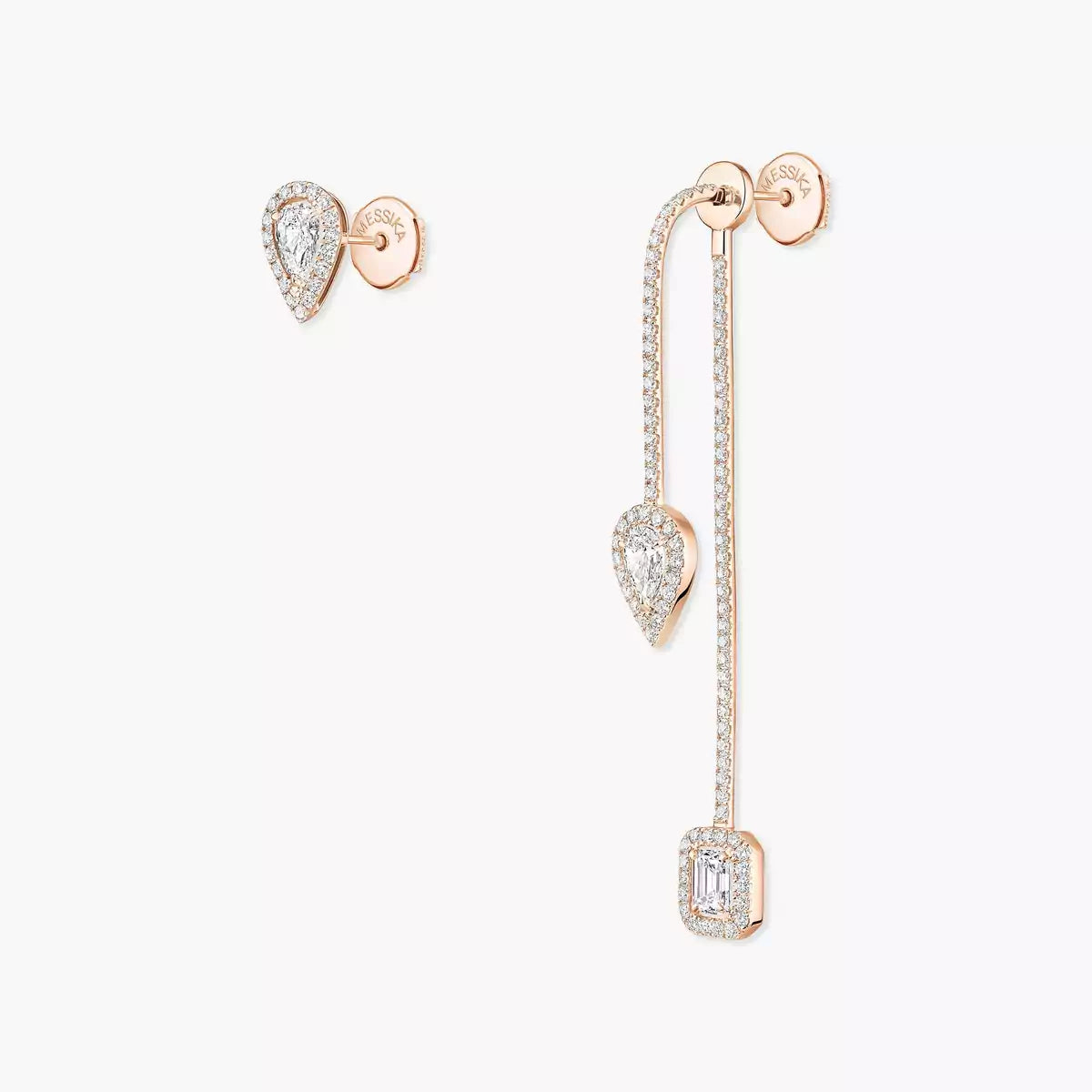 [GALE]Diamond Drop Earrings My Twin