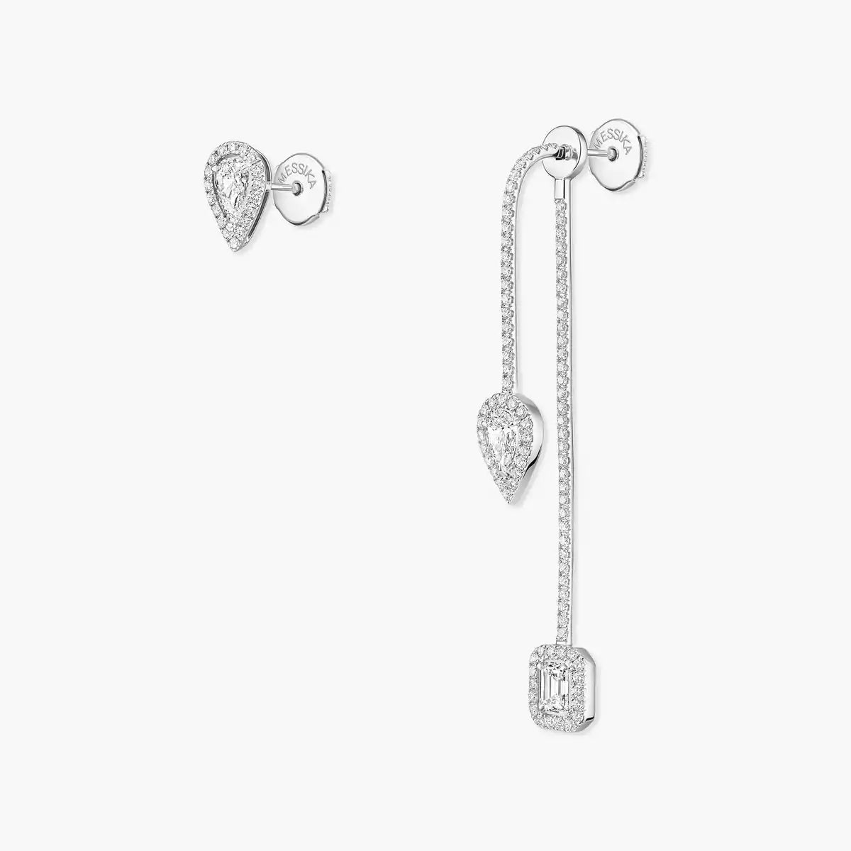 [GALE]Diamond Drop Earrings My Twin
