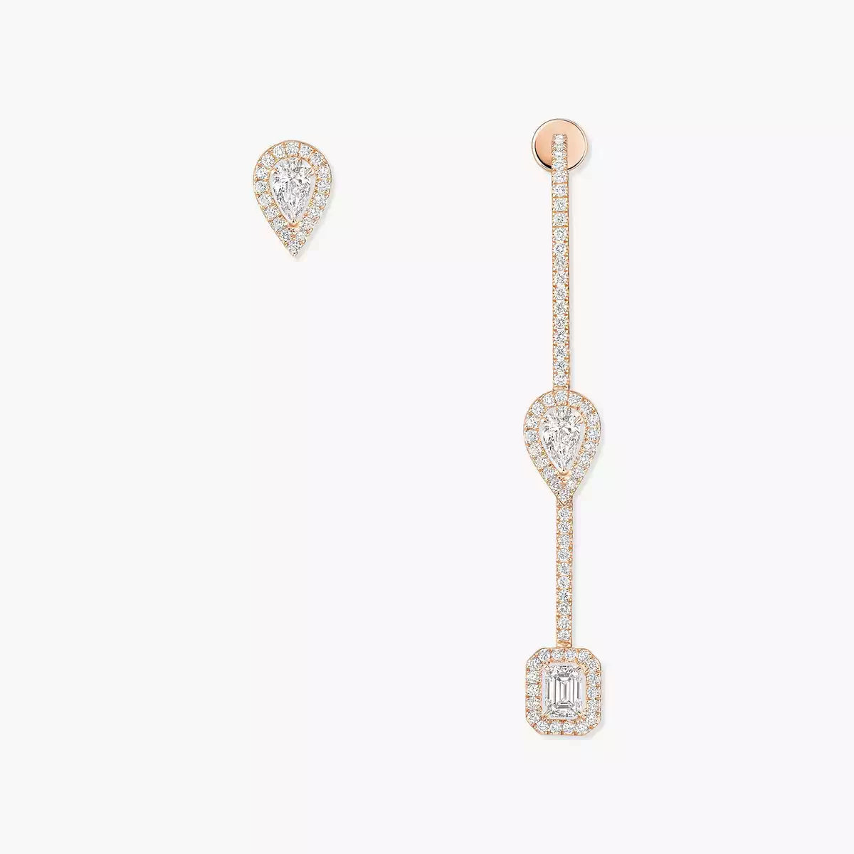 [GALE]Diamond Drop Earrings My Twin
