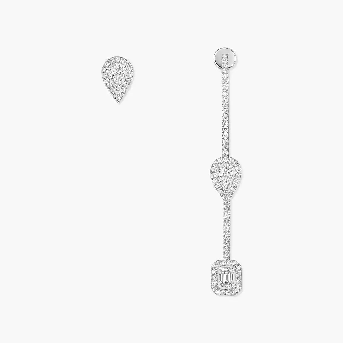 [GALE]Diamond Drop Earrings My Twin