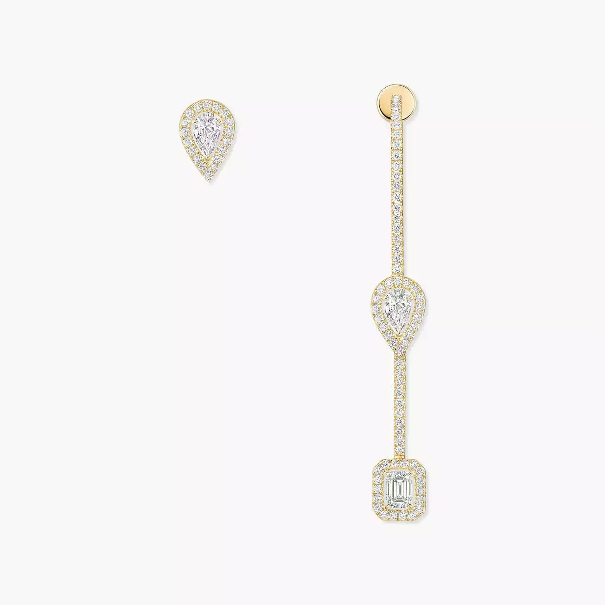 [GALE]Diamond Drop Earrings My Twin