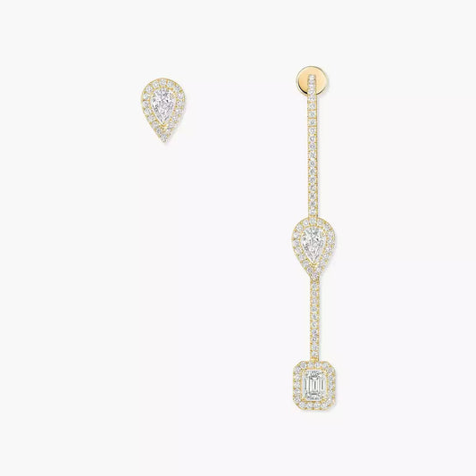 [GALE]Diamond Drop Earrings My Twin