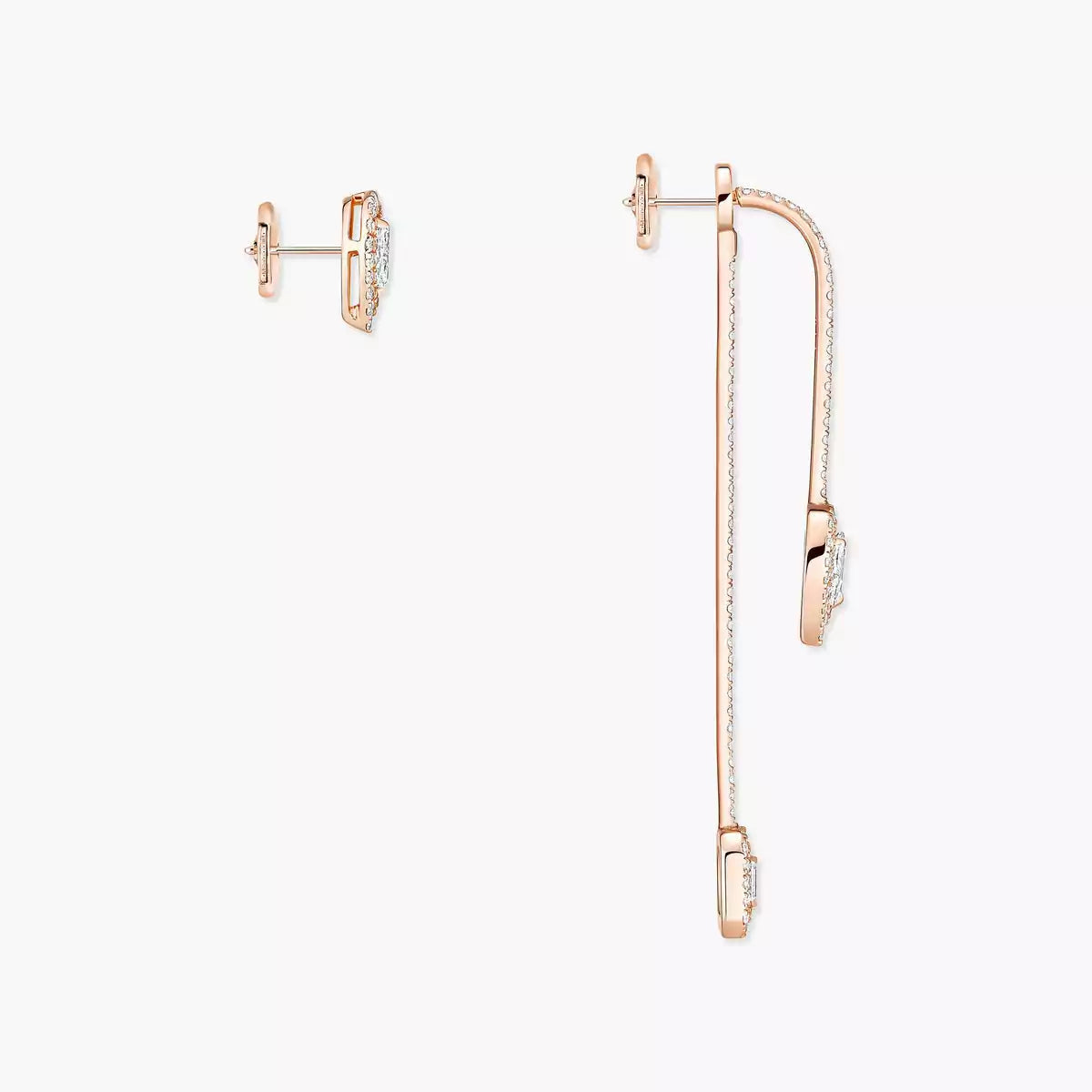 [GALE]Diamond Drop Earrings My Twin