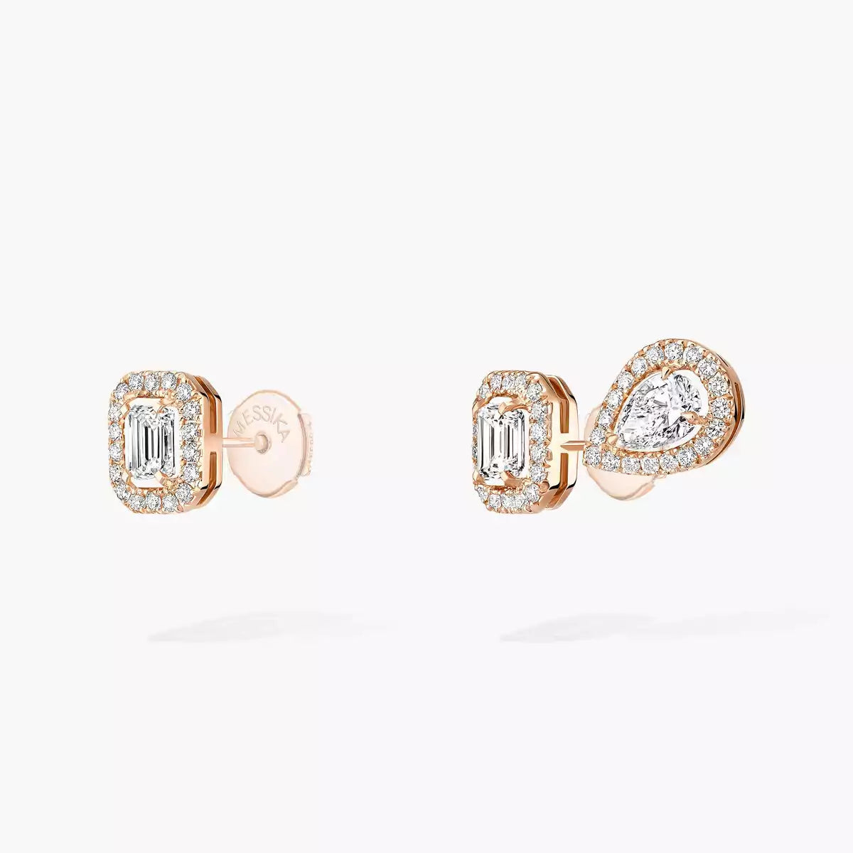 [GALE]Diamond Earrings 0,10ct My Twin 1+2