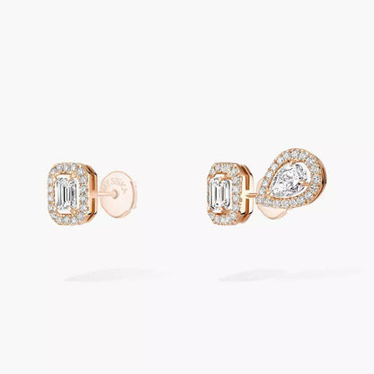 [GALE]Diamond Earrings 0,10ct My Twin 1+2