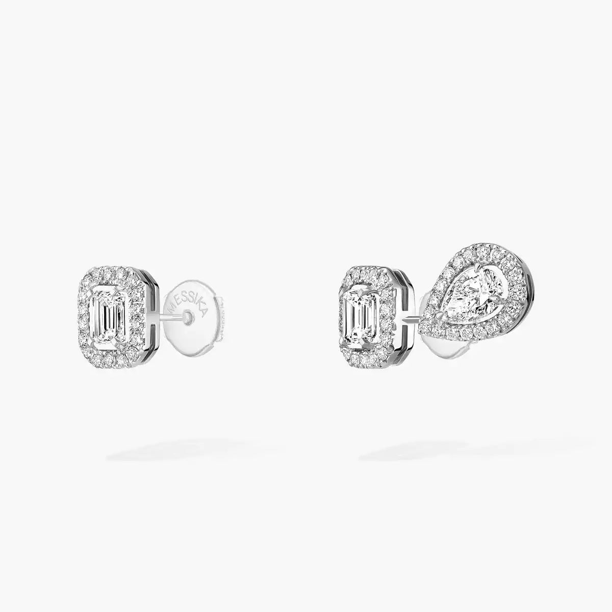 [GALE]Diamond Earrings 0,10ct My Twin 1+2