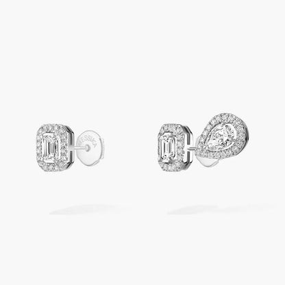 [GALE]Diamond Earrings 0,10ct My Twin 1+2