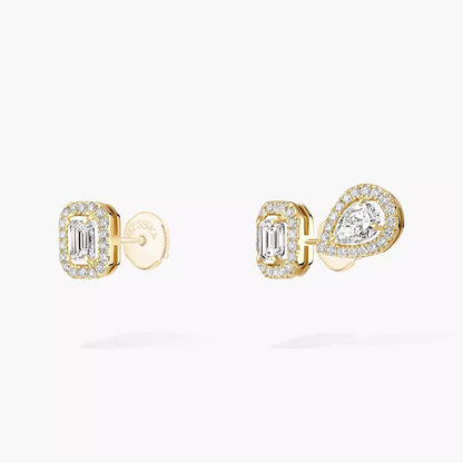 [GALE]Diamond Earrings 0,10ct My Twin 1+2