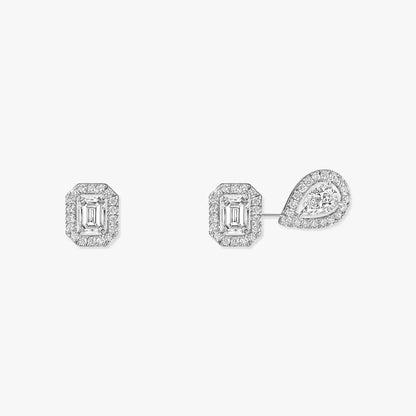 [GALE]Diamond Earrings 0,10ct My Twin 1+2