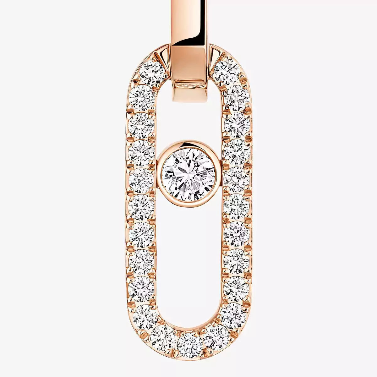 [GALE]Move Link Diamond Earrings