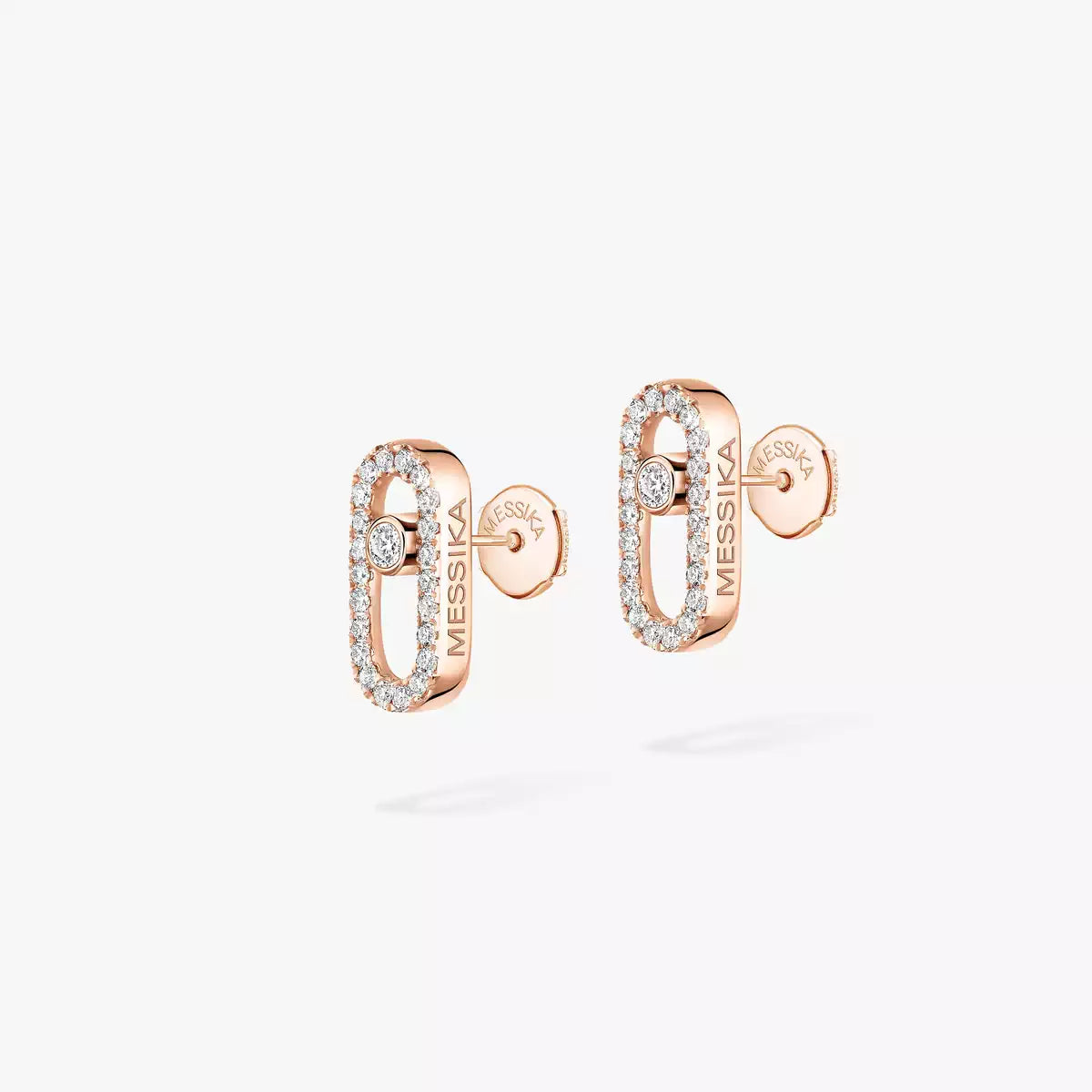 [GALE]Move Uno Diamond Earrings