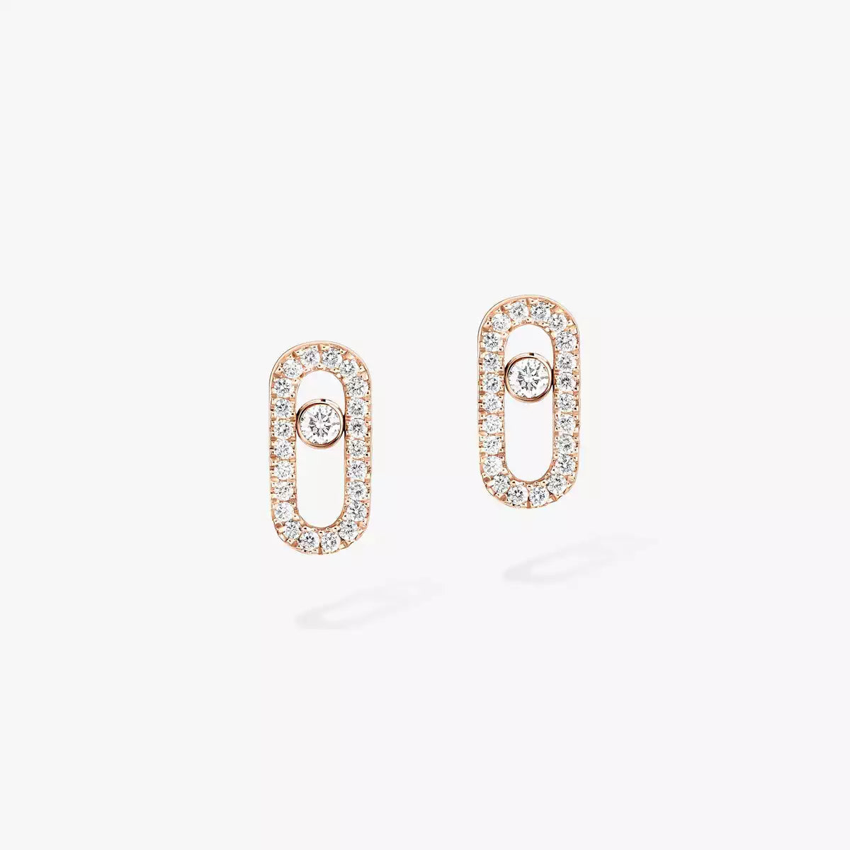 [GALE]Move Uno Diamond Earrings