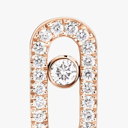 [GALE]Move Uno Diamond Earrings