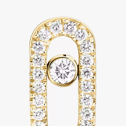 [GALE]Move Uno Diamond Earrings